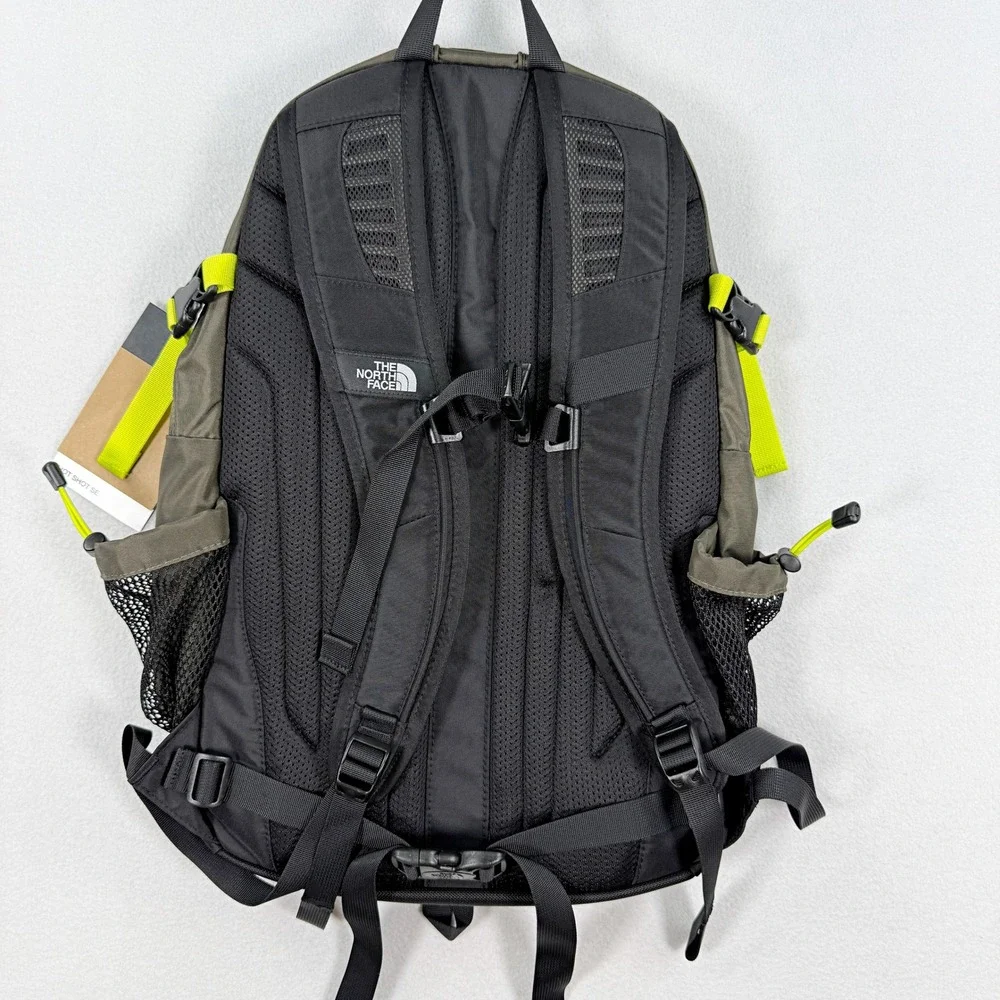 The North Face Hot Shot SE Backpack New Taupe Green NEW